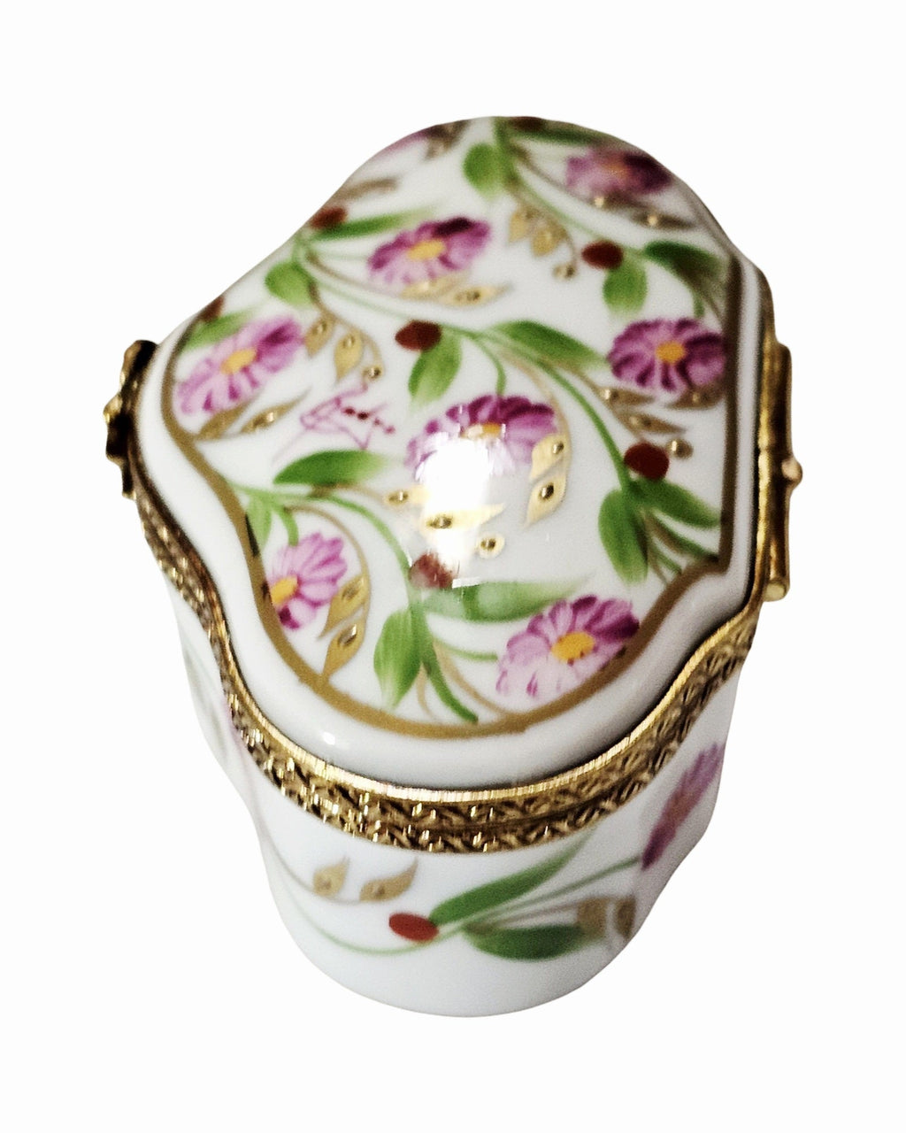 Madame Pompadour Shaped Pink Flowers Decor Main Box, view 7