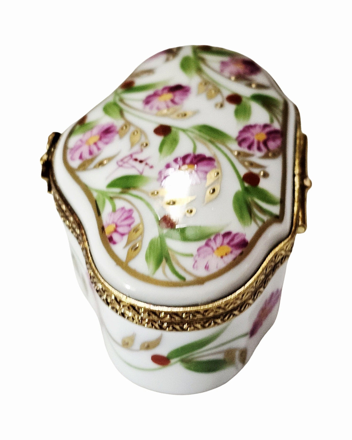 Madame Pompadour Shaped Pink Flowers Decor Main Box, view 7
