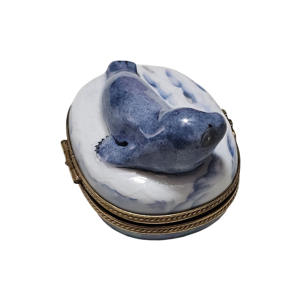 Baby Seal Limoges Box for Collectors, view 4