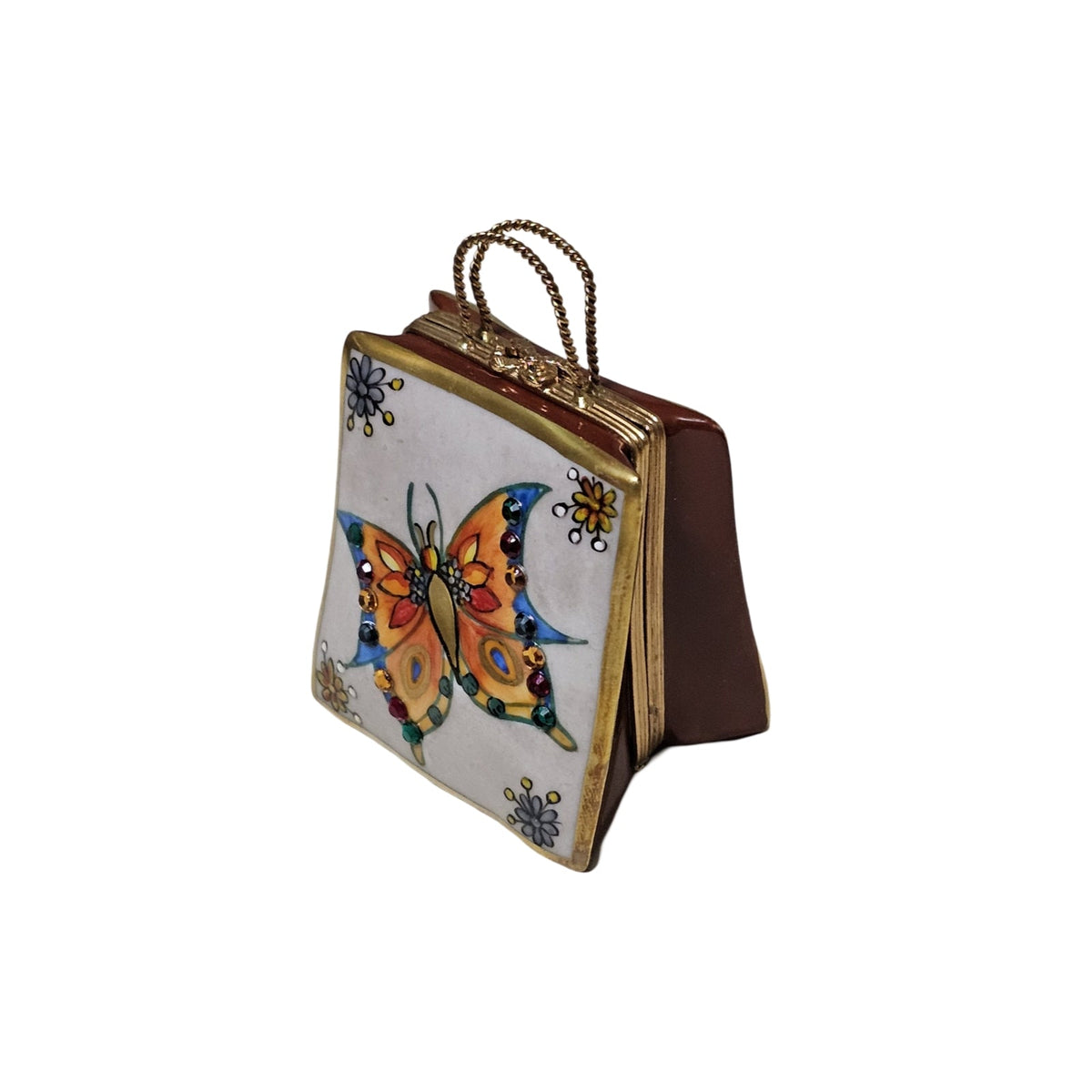 Butterfly Shopping Bag Limoges Box, view 6