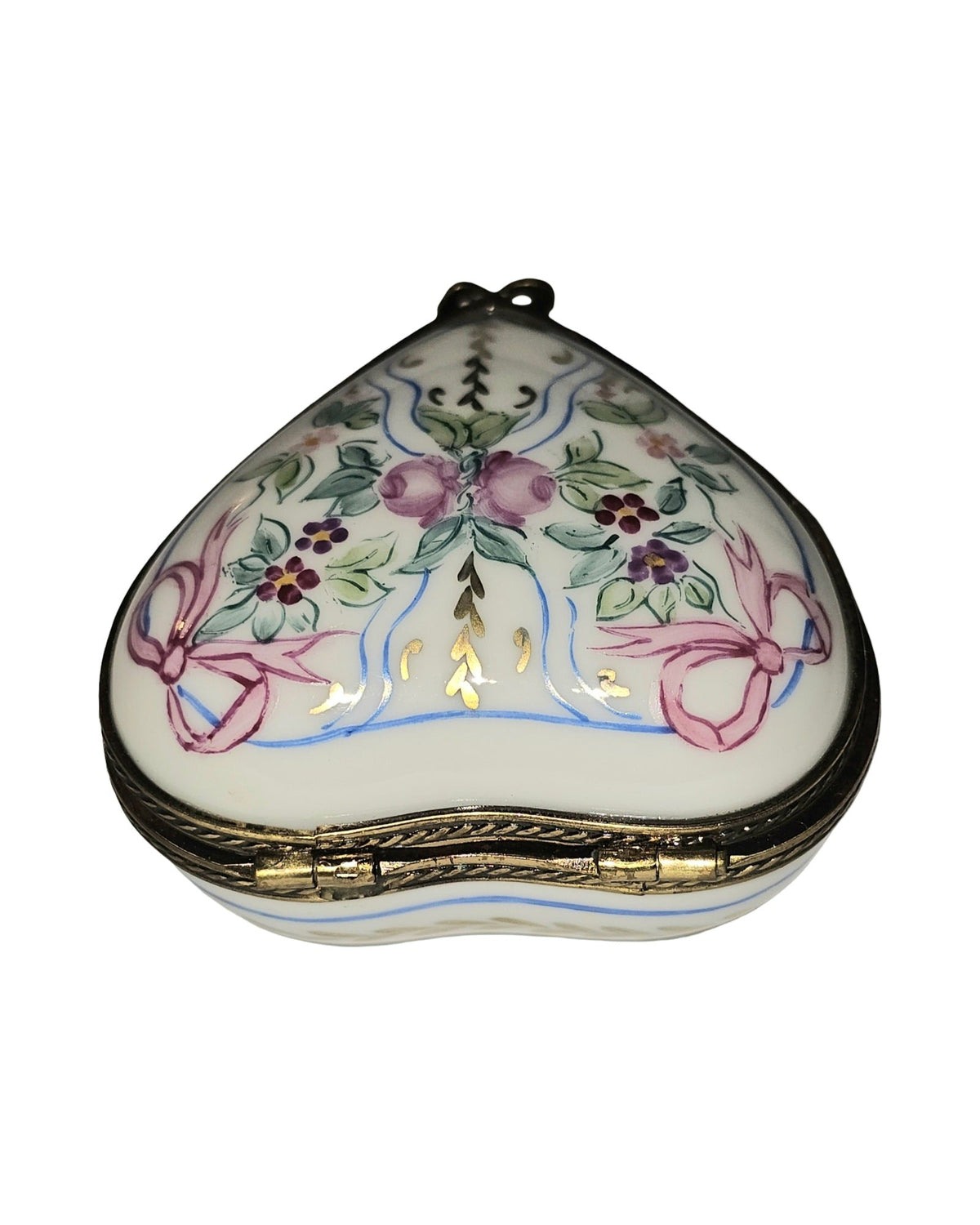 Porcelain Marie Antoinette Country Ribbon Heart, view 3