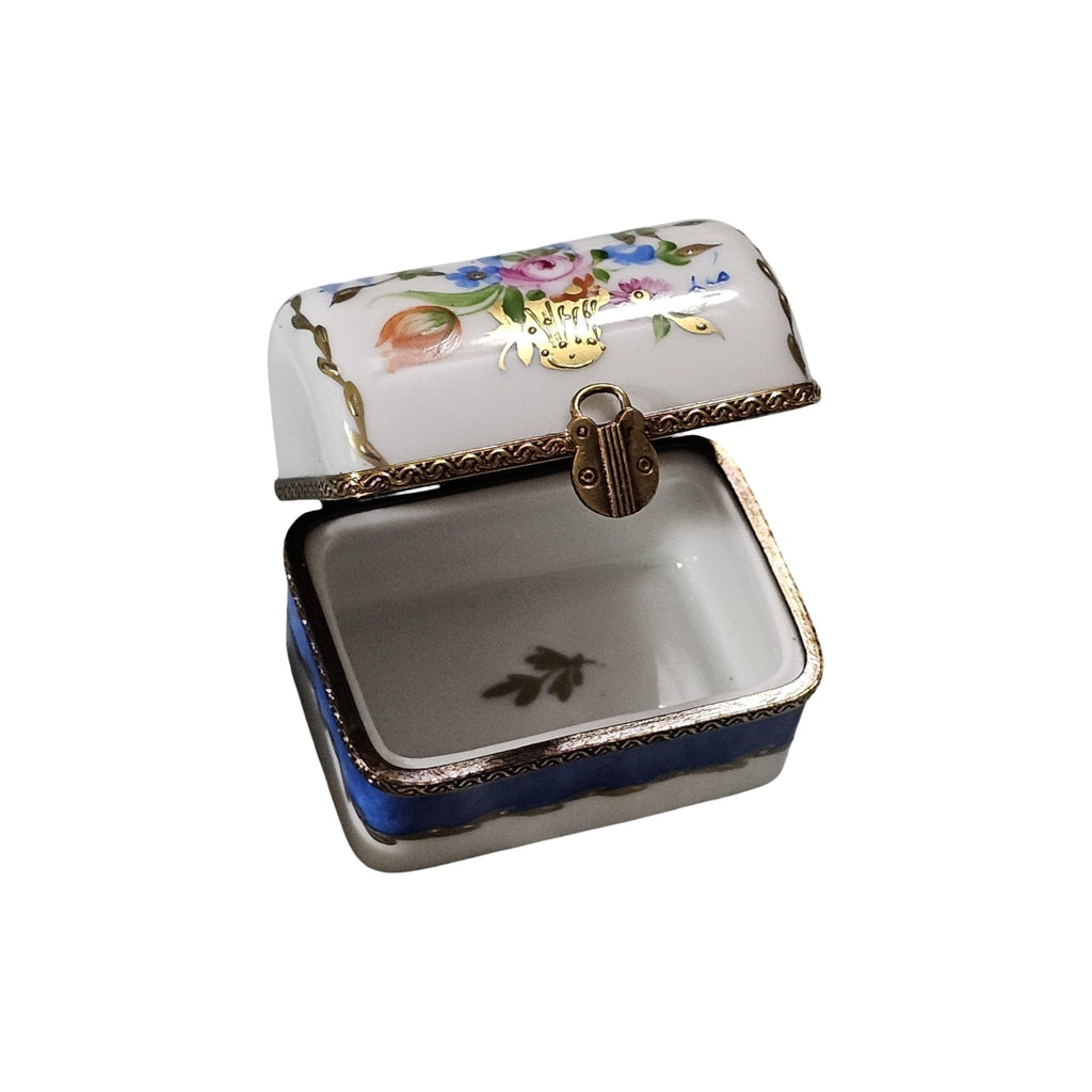 Flowers Trunk Decor Main: Floral Blue Box, view 2