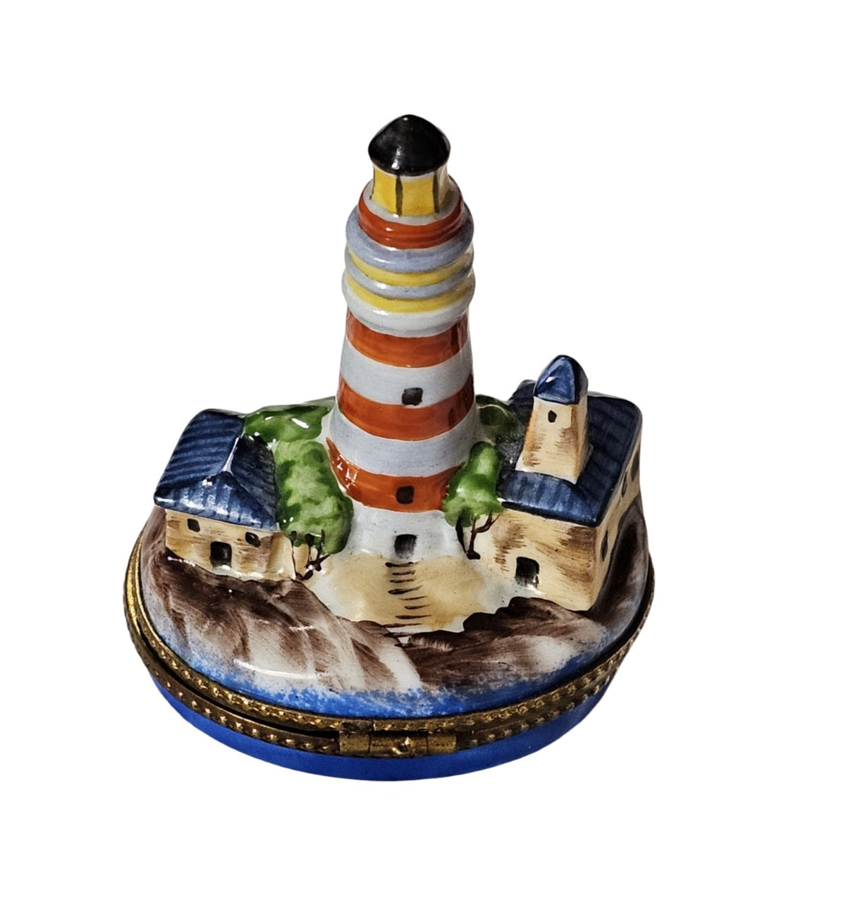 Lighthouse in Town Treasure Box, view 3