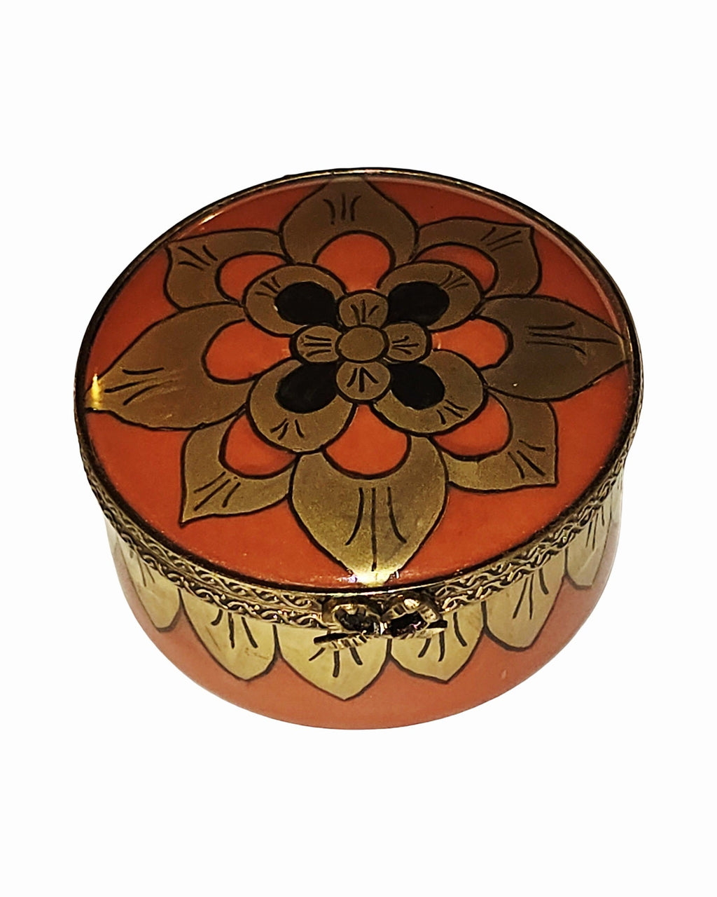 Orange Gold Round, view 5