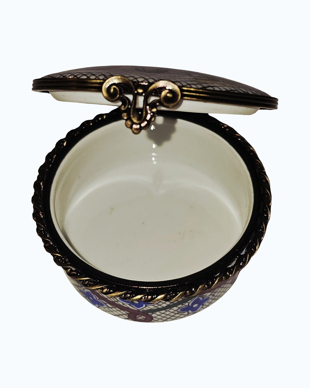 Jester Whimsical Round Limoges Box, view 2
