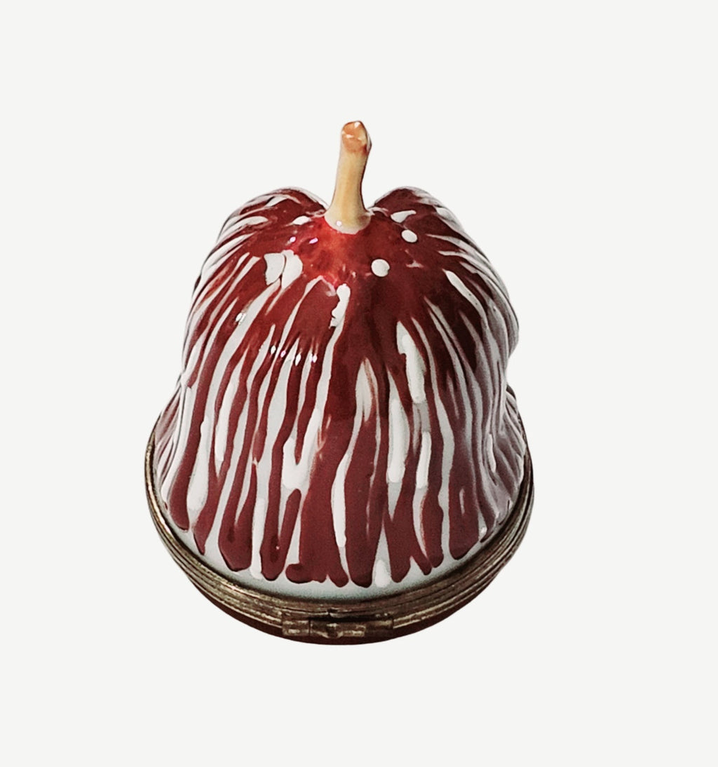 Medium Candy Apple Porcelain Art Limoges Box for Gifts, view 3