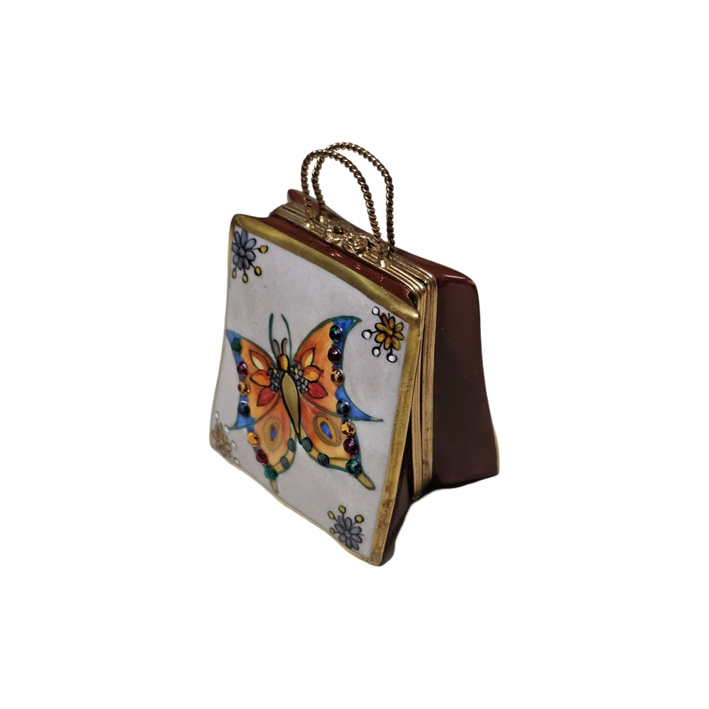 Butterfly Shopping Bag Limoges Box, view 2