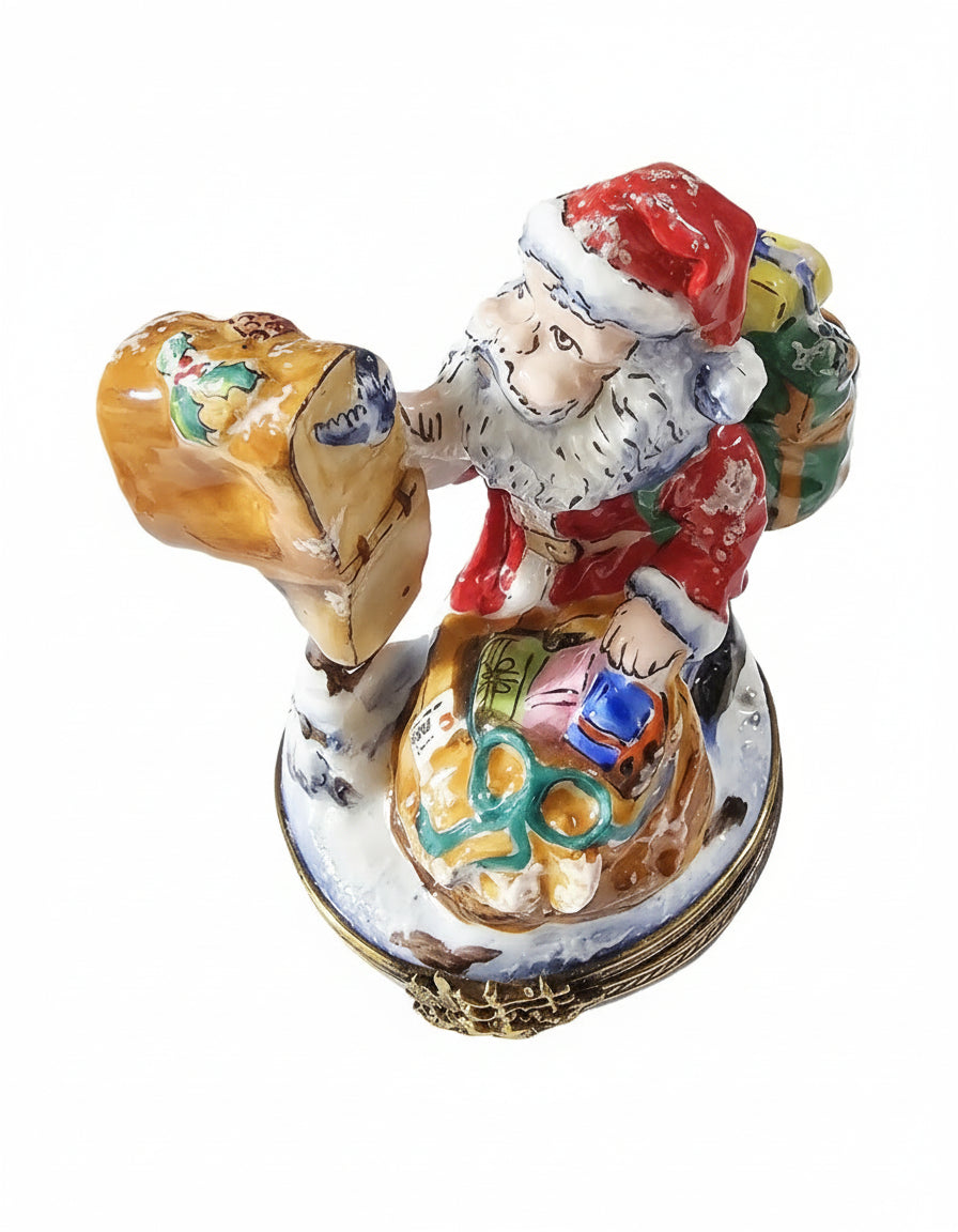 Santa with Gifts at Mailbox, view 4