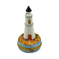 White Lighthouse Rochard, a hand-painted Limoges porcelain gift