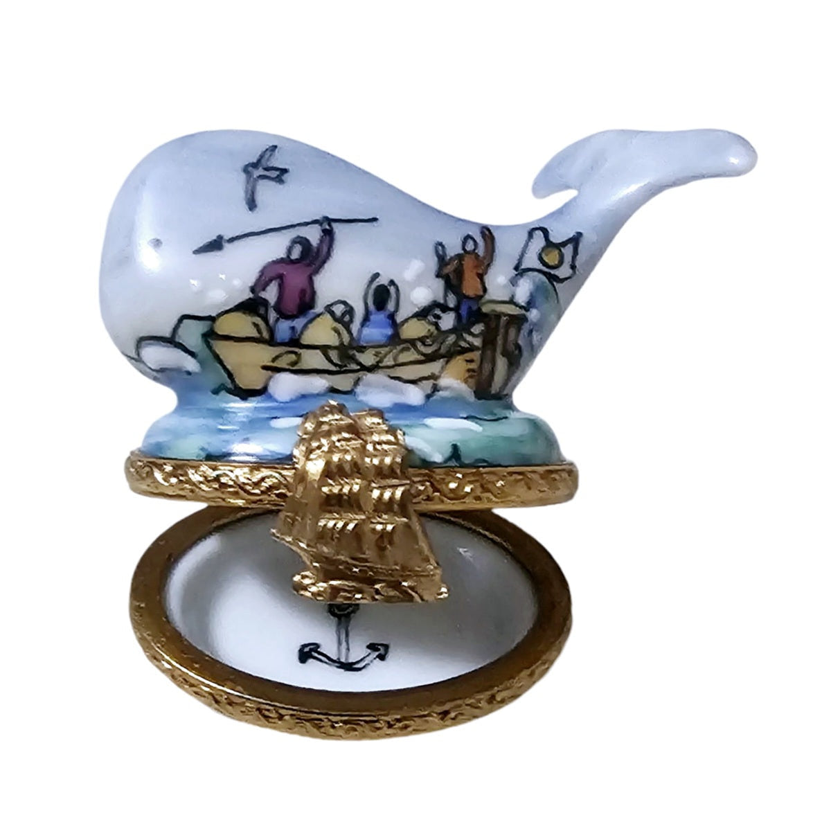 Small Whale Detailed Fisherman Box, view 6