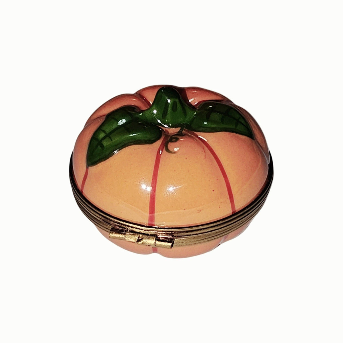The Jackolantern Pumpkin, a Limoges keepsake with true French charm