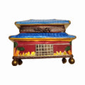 Asian Pagoda House Oriental Temple China, a hand-painted Limoges porcelain gift