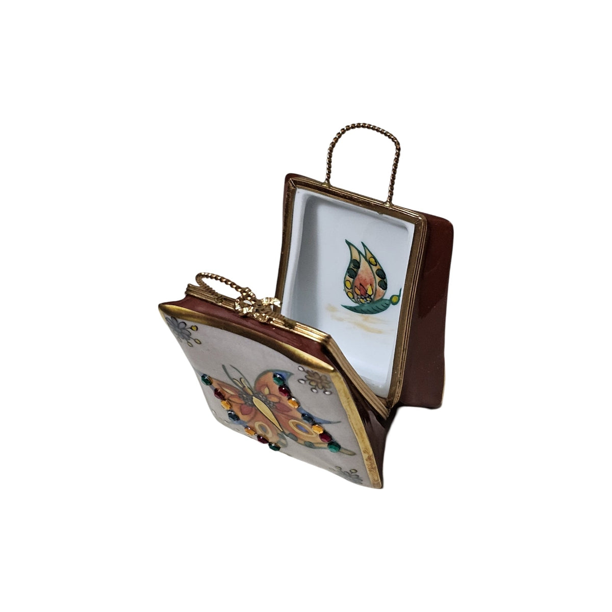 Butterfly Shopping Bag Limoges Box, view 7