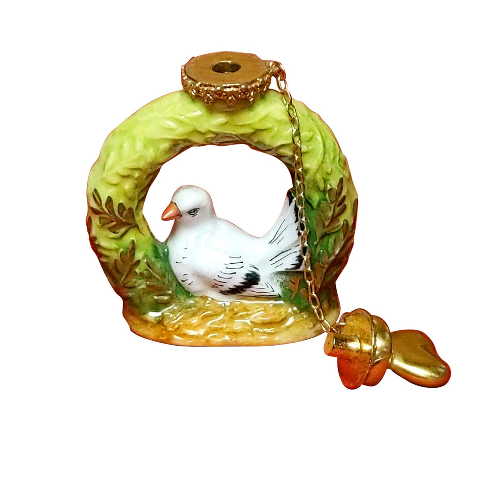 Dove in Wreath Perfume Bottles, view 2