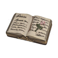 Book of Poems w Rose, a hand-painted Limoges porcelain gift