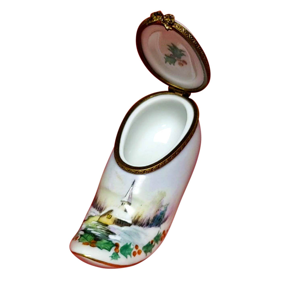 Dutch Clog w Church, view 2