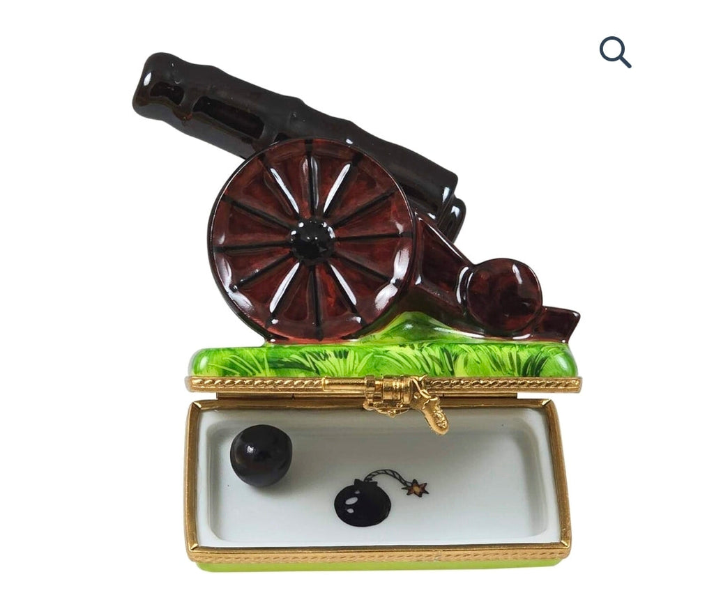 Cannon w Cannon Ball for War, view 2