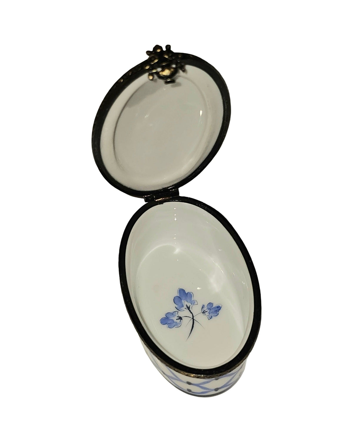 Blue Vase on White, view 2