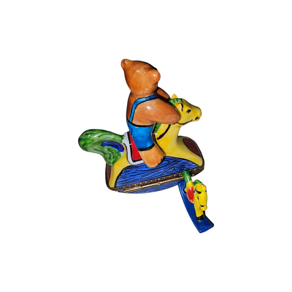 Teddy Bear Rocking Chair w Removable Horse Nursery, view 8