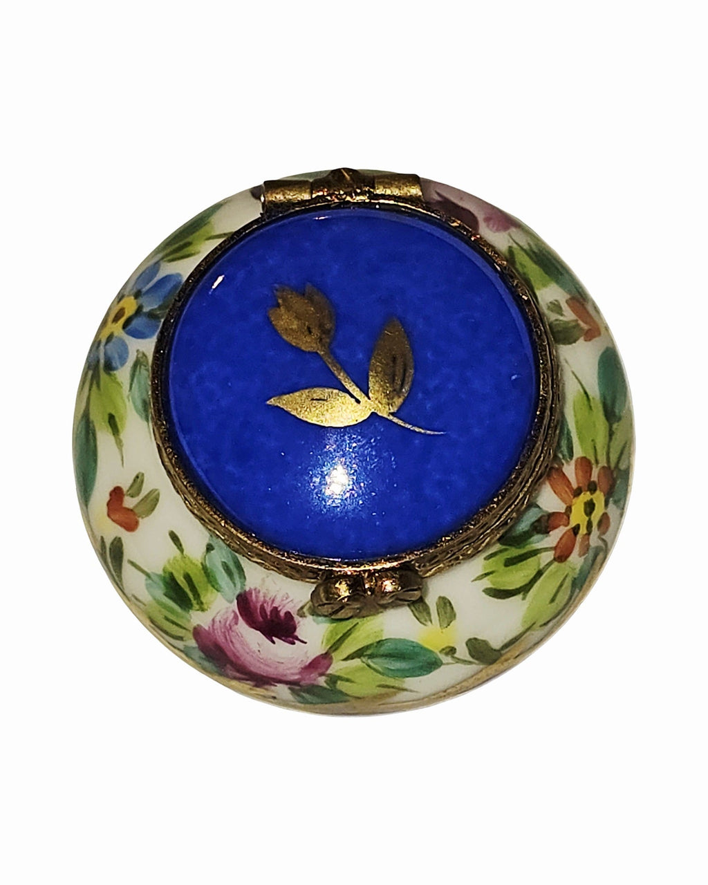 Blue Floral Belly Round, view 3