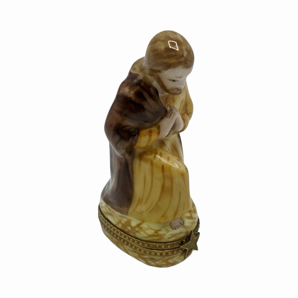 Nativity Set Jesus Mary Joseph 3 Limoges Boxes, view 6