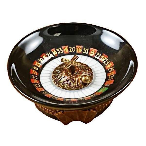 Roulette Wheel Limoges Box 1 Limoges Box, a hand-painted Limoges porcelain gift