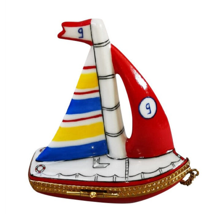 Sailboat w Life Saver, view 3