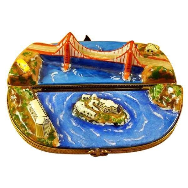 San Francisco Bay Two Parts Limoges Box, view 2