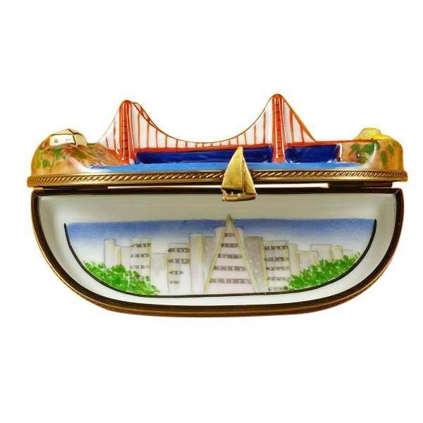 San Francisco Bay Two Parts Limoges Box, view 5