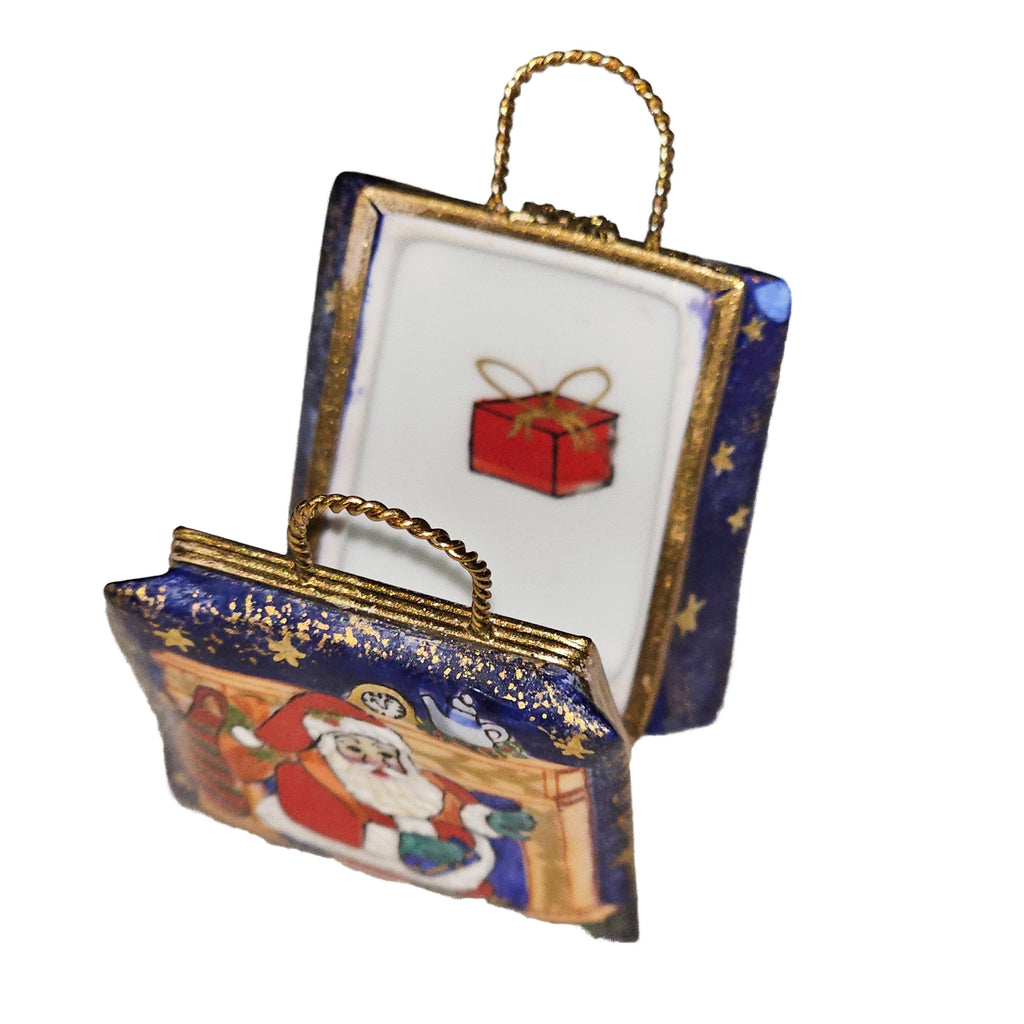 Unsigned Santa Claus Shopping Bag Holiday Delight, view 2