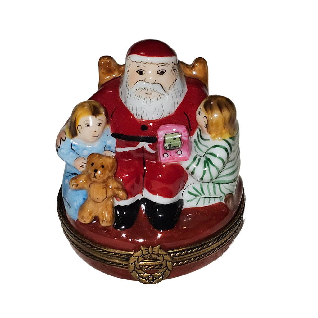 Santa Claus and Children Holiday Box, view 4