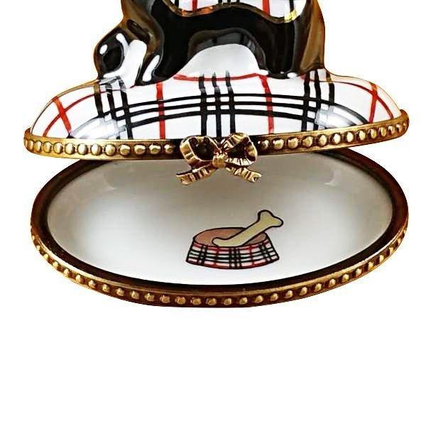 Scottish Terrier Plaid Limoges Box, view 2