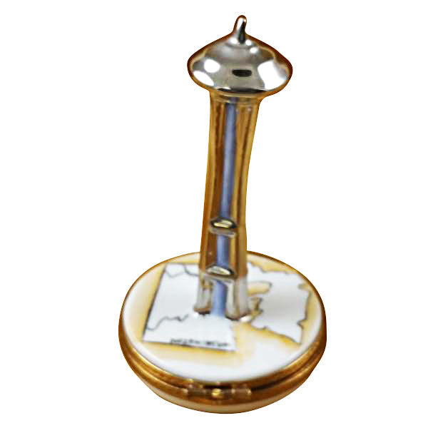 Space Needle Limoges Box for Seattle Lovers, view 3