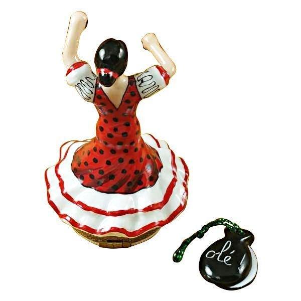 Spanish Flamenco Dancer Limoges Box, view 3