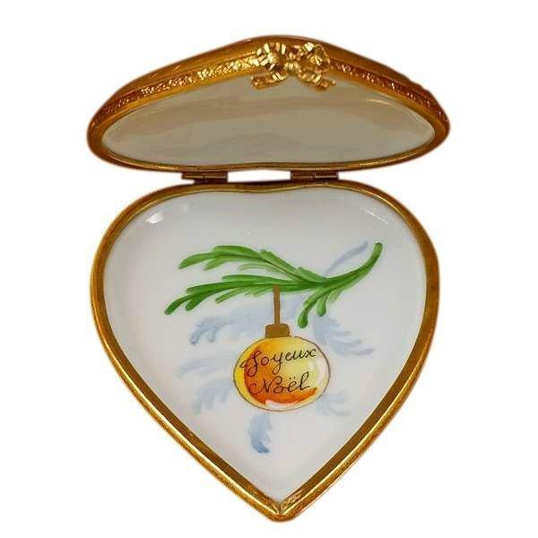 Studio Collection Heart Little Girl Christmas Limoges Box, view 2