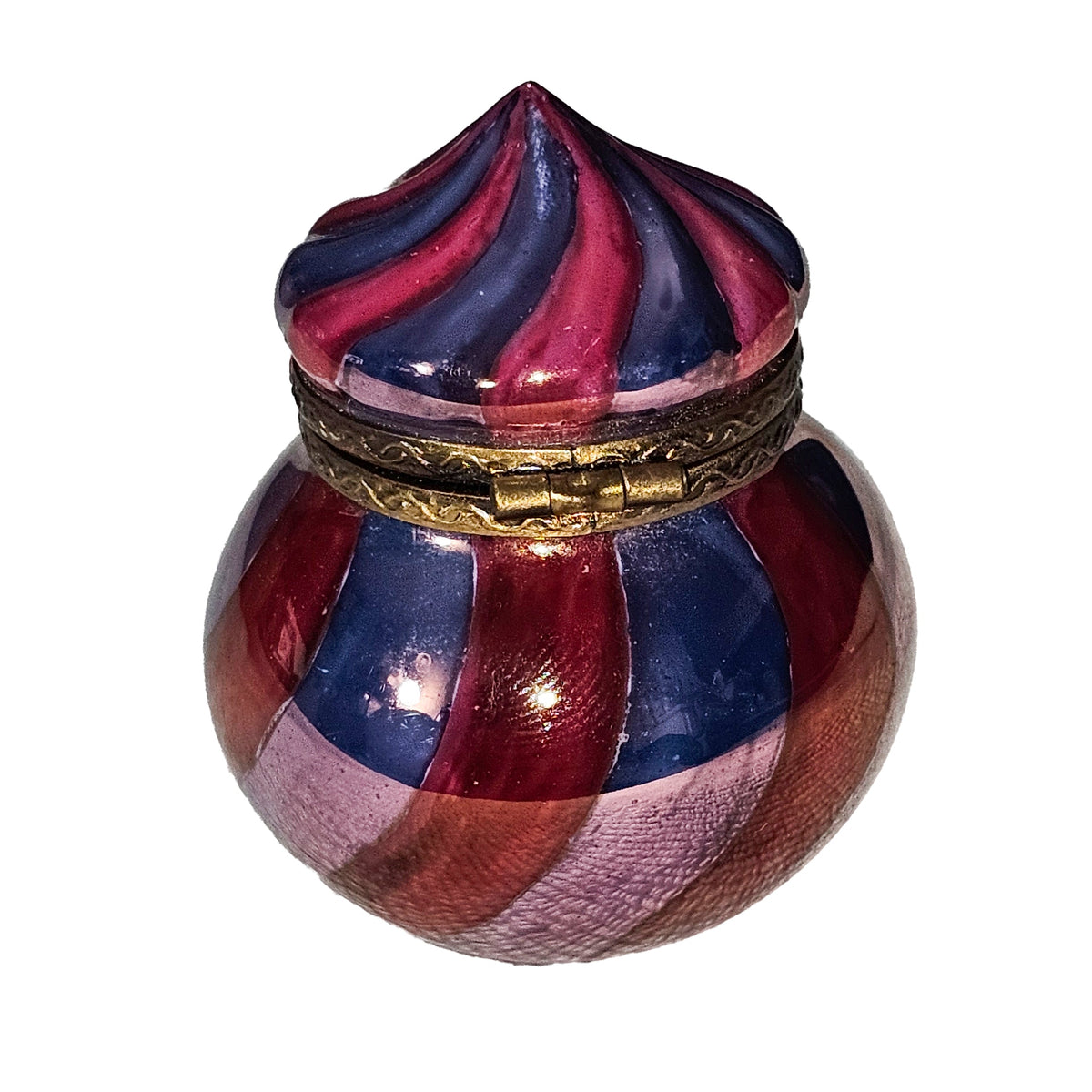 Ornament Swirl Pink Gold Christmas Tent Top for Home Decor, view 4