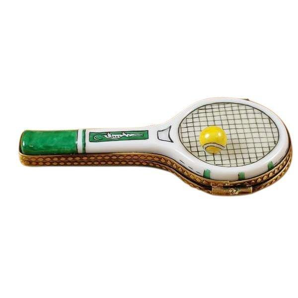 Tennis Racquet Limoges Box for Collectors, view 4