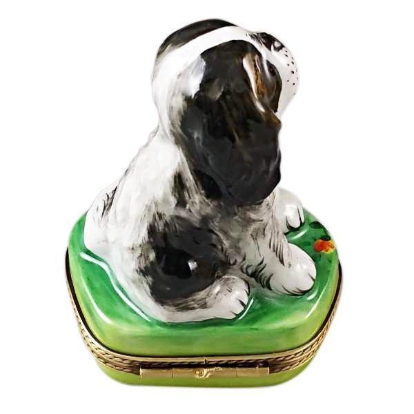 Tri Color King Charles Spaniel Box for Dog Lovers, view 3