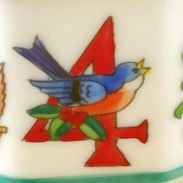 Twelve Days of Christmas Limoges Box with Removable Wreath, view 13