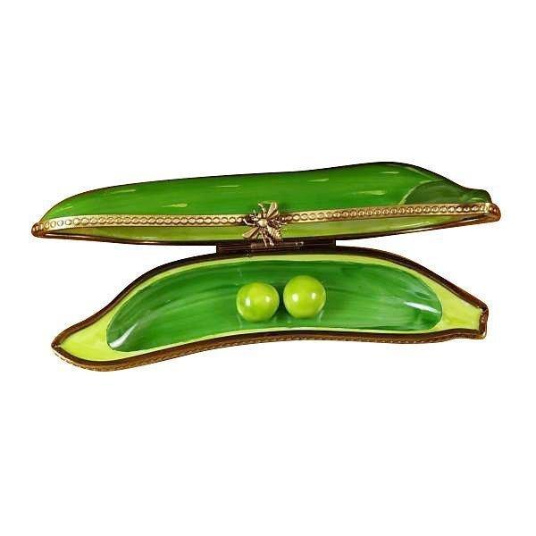 Two Peas in a Pod Limoges Box for Celebrating Love, view 4