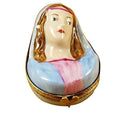 Virgin Mary Limoges Box for Spiritual Gifts, a hand-painted Limoges porcelain gift