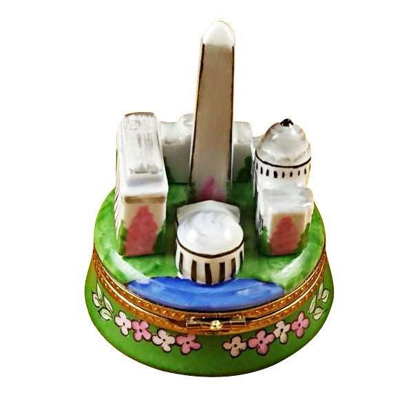 Washington Monuments Limoges Box for History Lovers, view 3