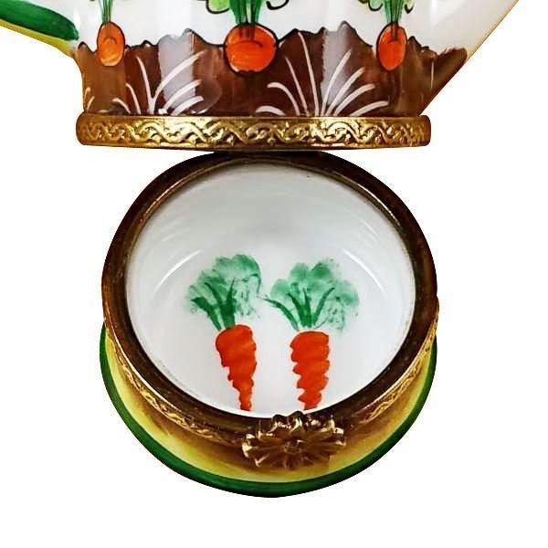 Watering Can with Rabbit Limoges Box, view 2