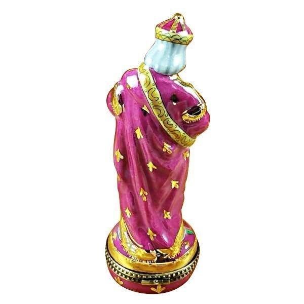 Wiseman Red Coat Limoges Box for Collectors & Gifts, view 3