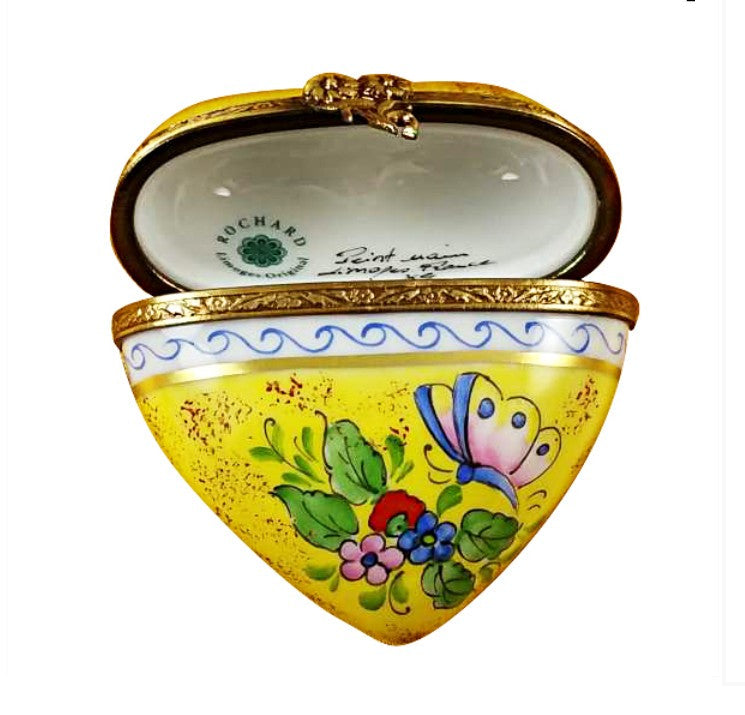 Yellow Butterfly Heart, view 2