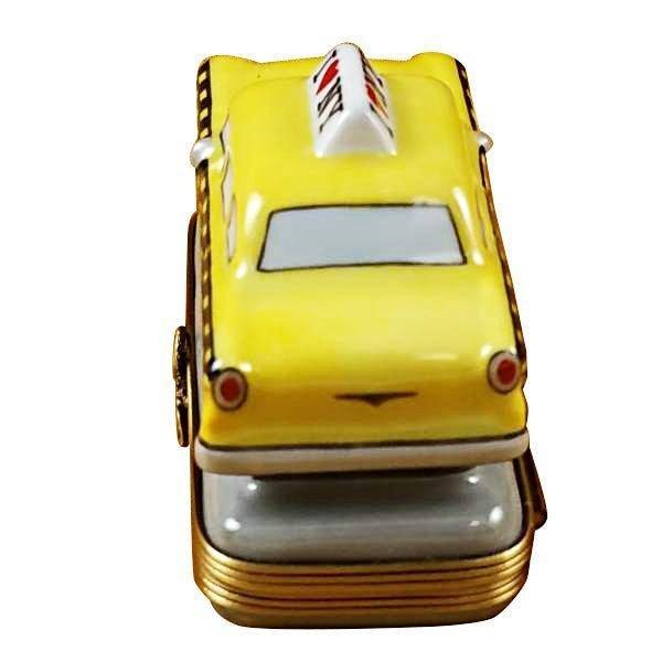 Yellow Taxi I Love New York Limoges Box for NYC Collectors, view 5